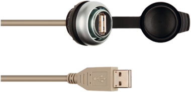 EOL - MSDD presa di installazione USB forma A.cavo 1m  4000-73000-0060000