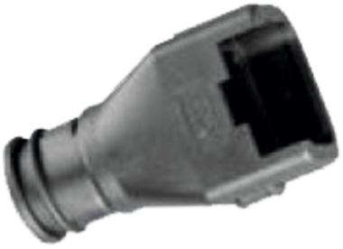Steckerendgehäuse E/A-Stecker, 12 mm Anschluss, 0°  DP-34042-745