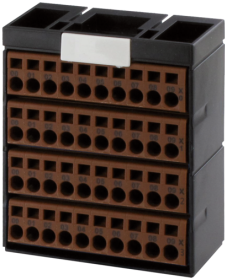 Cube20 Potenzialklemmenblock 4 x braun  56077