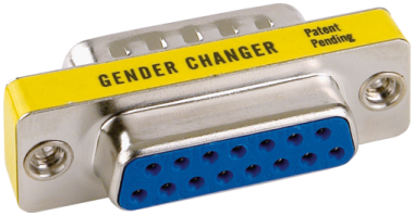 Gender Changer (SUB-D15) BU/BU  4000-68000-9040041