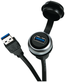 MSDD presa USB 3.0 forma A, prolunga 5.0 m  4000-73000-0240000