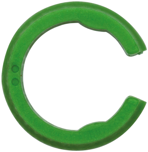anello marcatura D=8mm verde PU 10 
