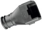 Steckerendgehäuse E/A-Stecker, 12 mm Anschluss, 0°